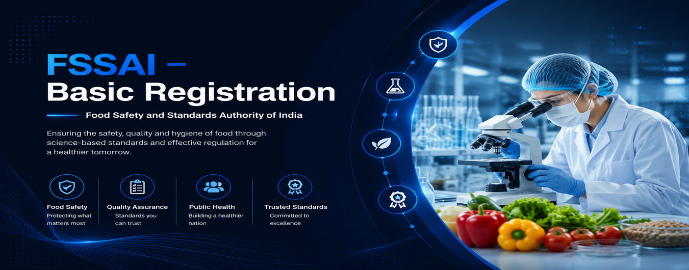 FSSAI Basic Registration - Food Safety and Standards Authority of India