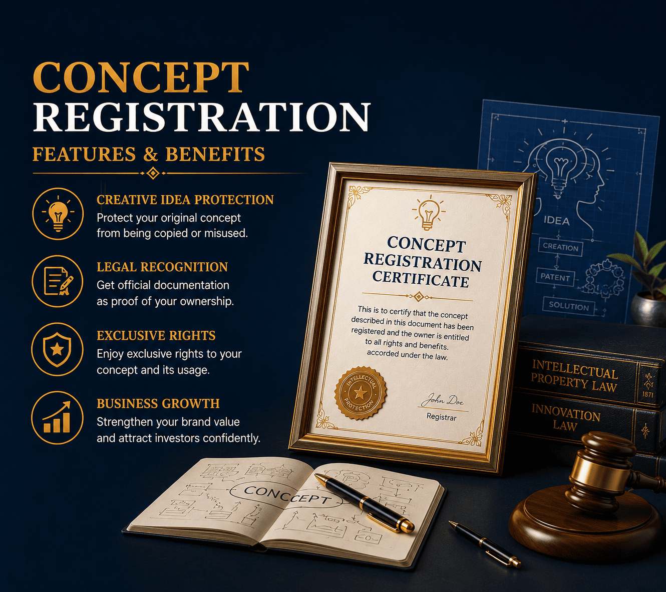 Get Personalized Quote for Concept Registration