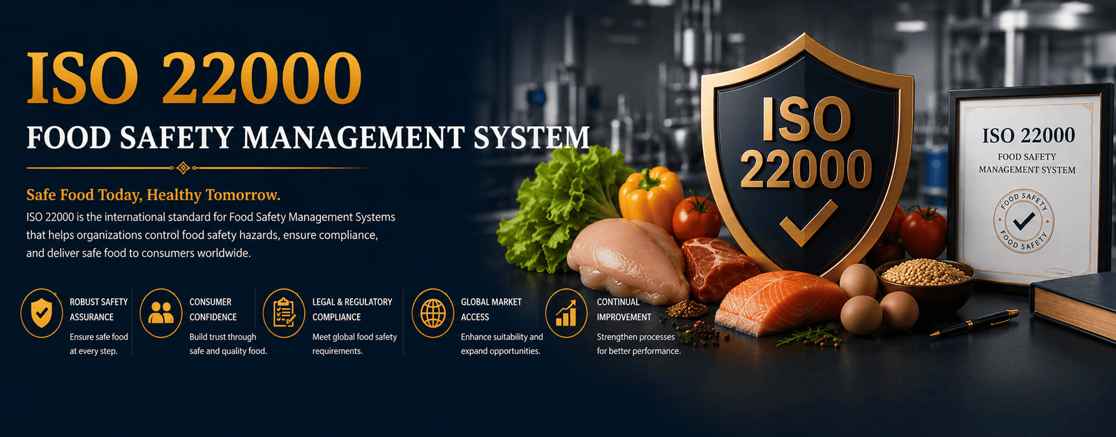 ISO 22000 Food Safety Management System Certification