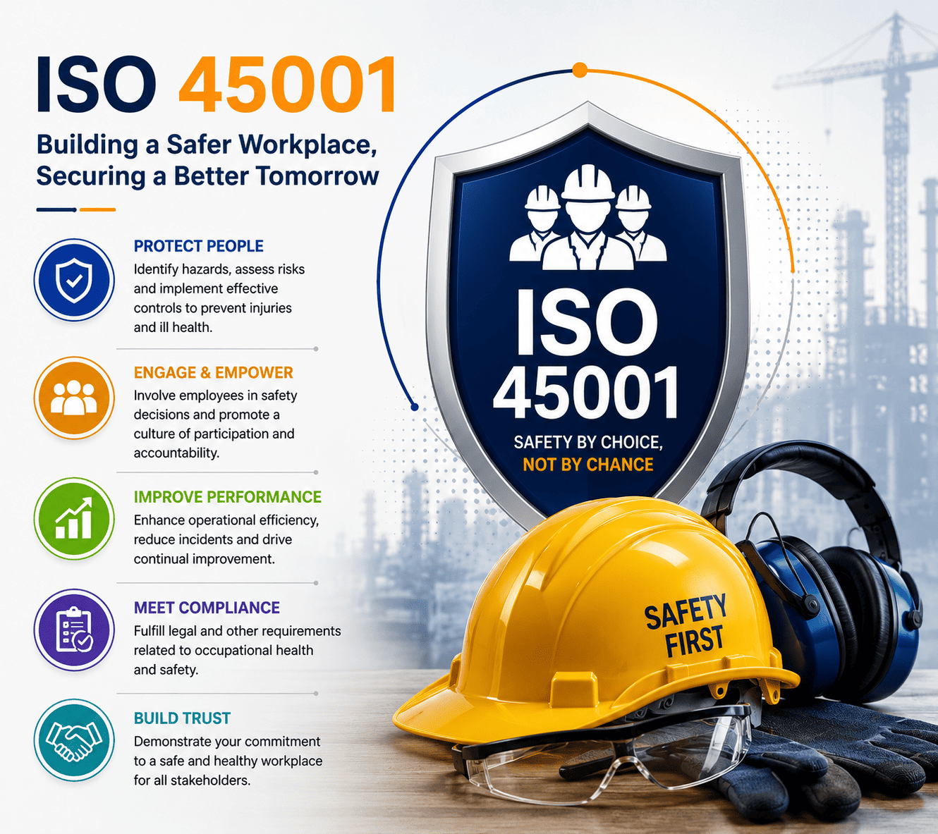 Get Personalized Quote for ISO 45001 Certification