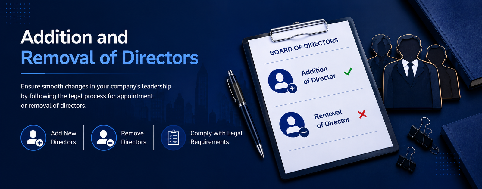 Addition and Removal of Directors - BDS Legal Services