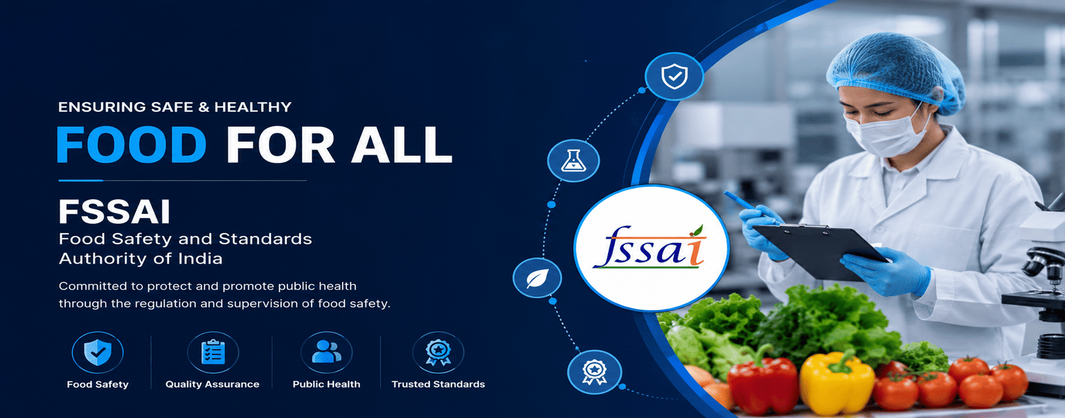FSSAI Registration - Food Safety and Standards Authority of India