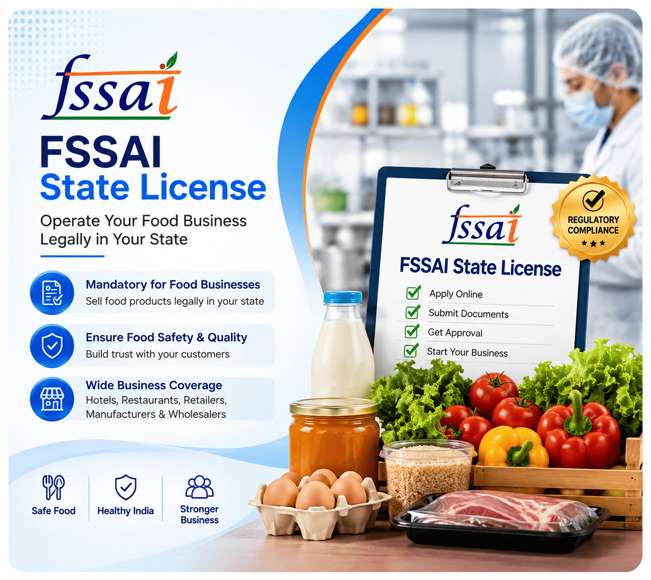 FSSAI State License - BDS Legal Services