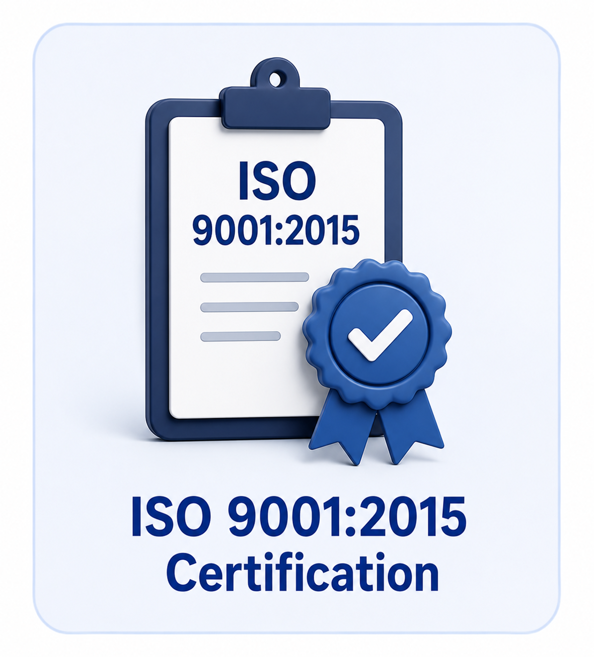 ISO 9001:2015 Certification