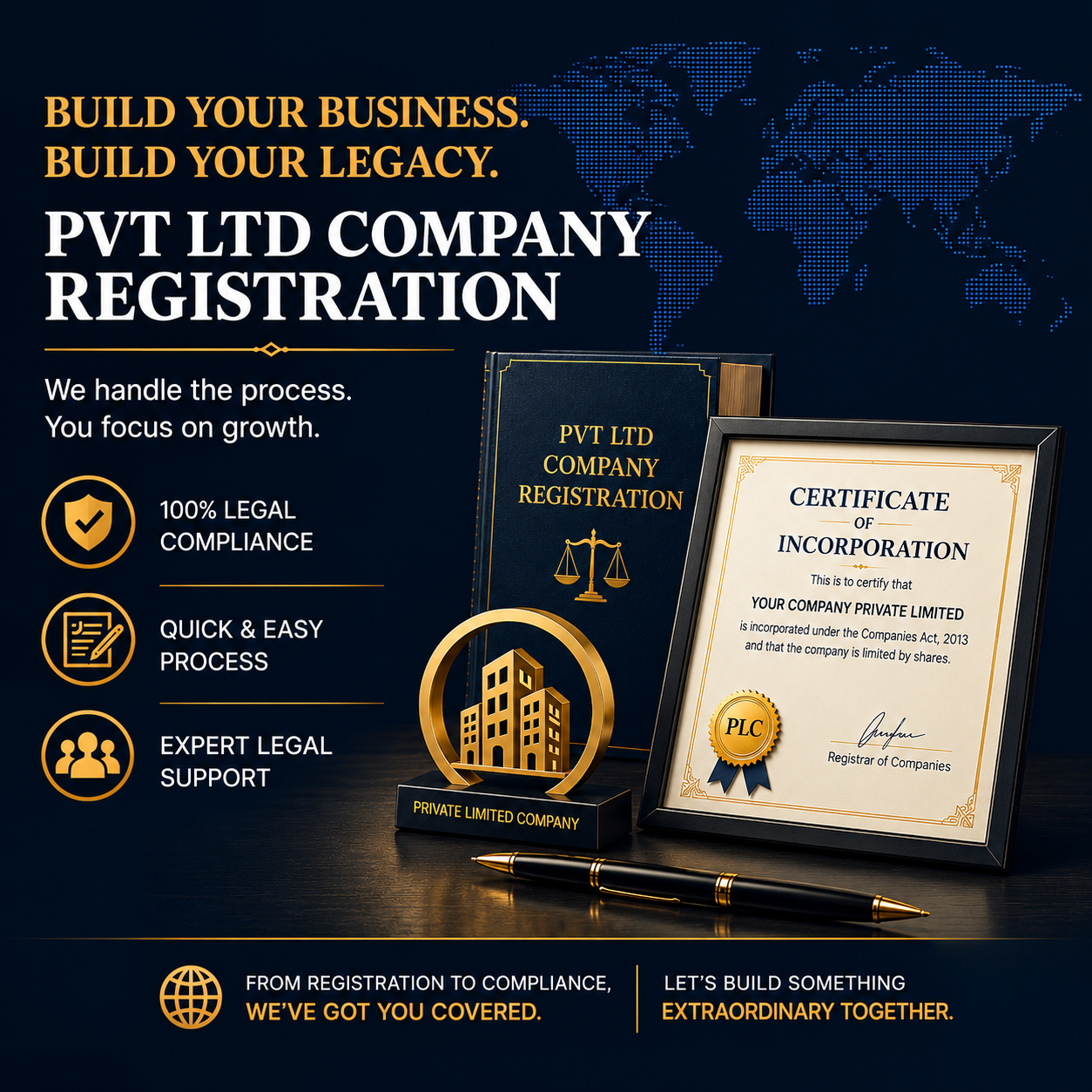 Private Limited Company - Register, Comply, Grow