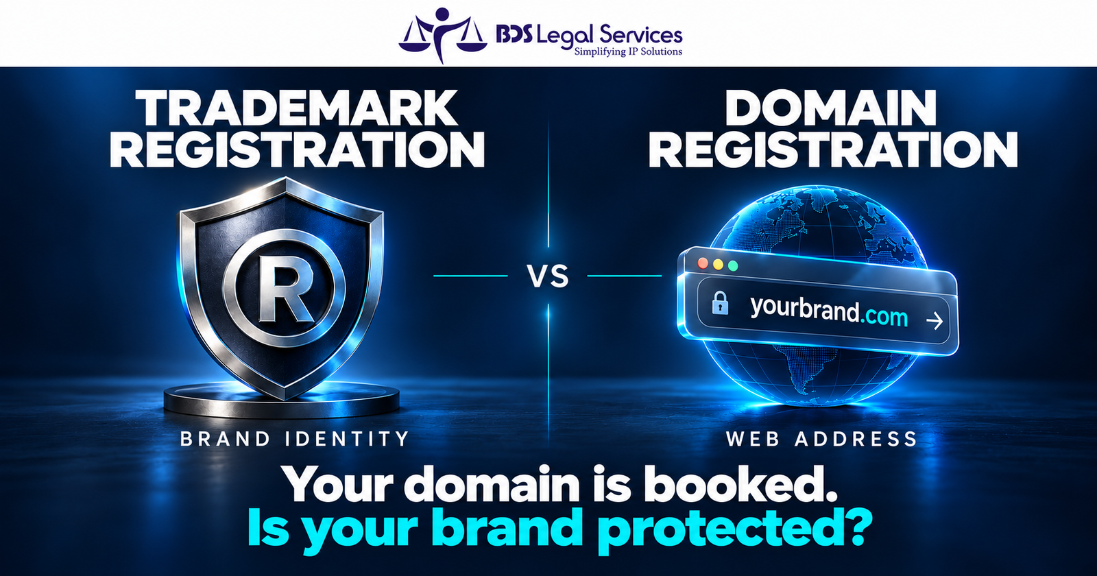 Trademark Registration vs Domain Registration: What’s the Difference?