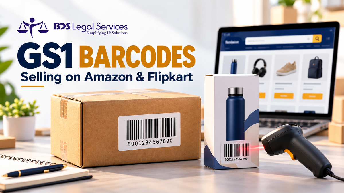 Why Every Product Business Needs a GS1 Barcode Before Selling on Amazon/Flipkart